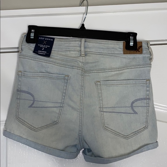 american eagle high waisted shorts - Picture 2 of 2